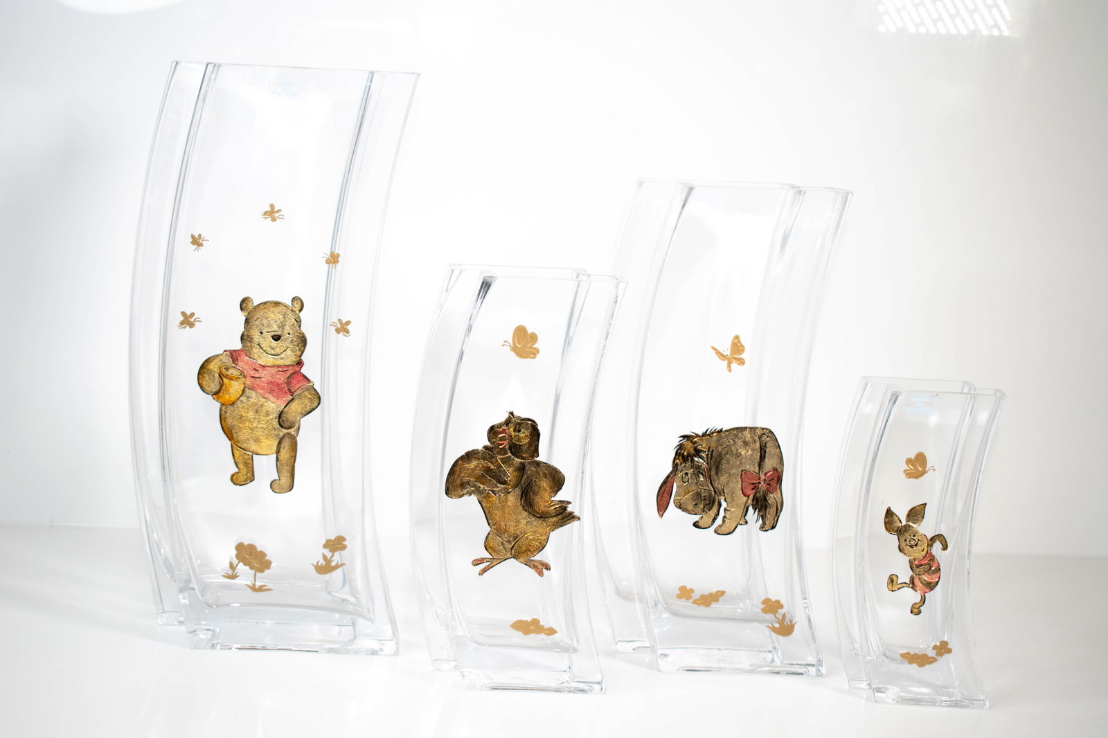 Winnie the Pooh Art Glass Vases (1 of 12)