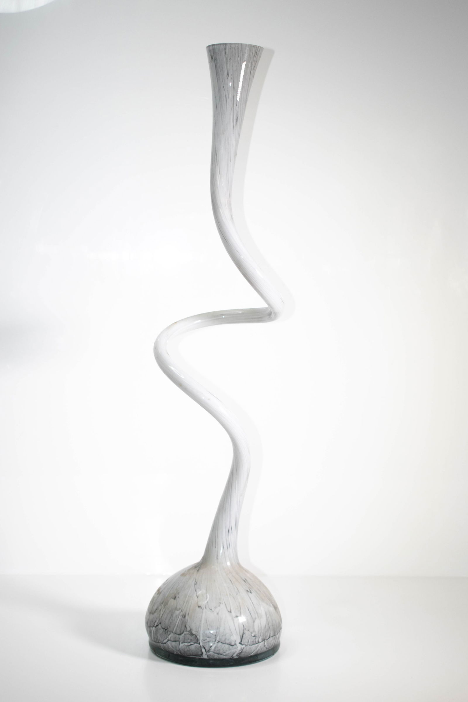 Normann of Copenhagen Art Glass Vase: Large Normann of Copenhagen art glass Vase Approximately 30" ****We Offer In-House Shipping***