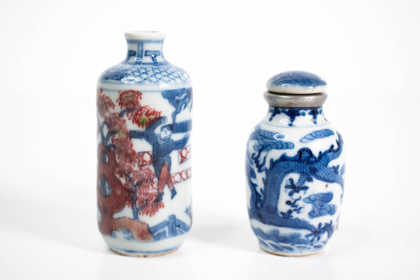 Antique Chinese Porcelain Snuff Bottles (1 of 11)