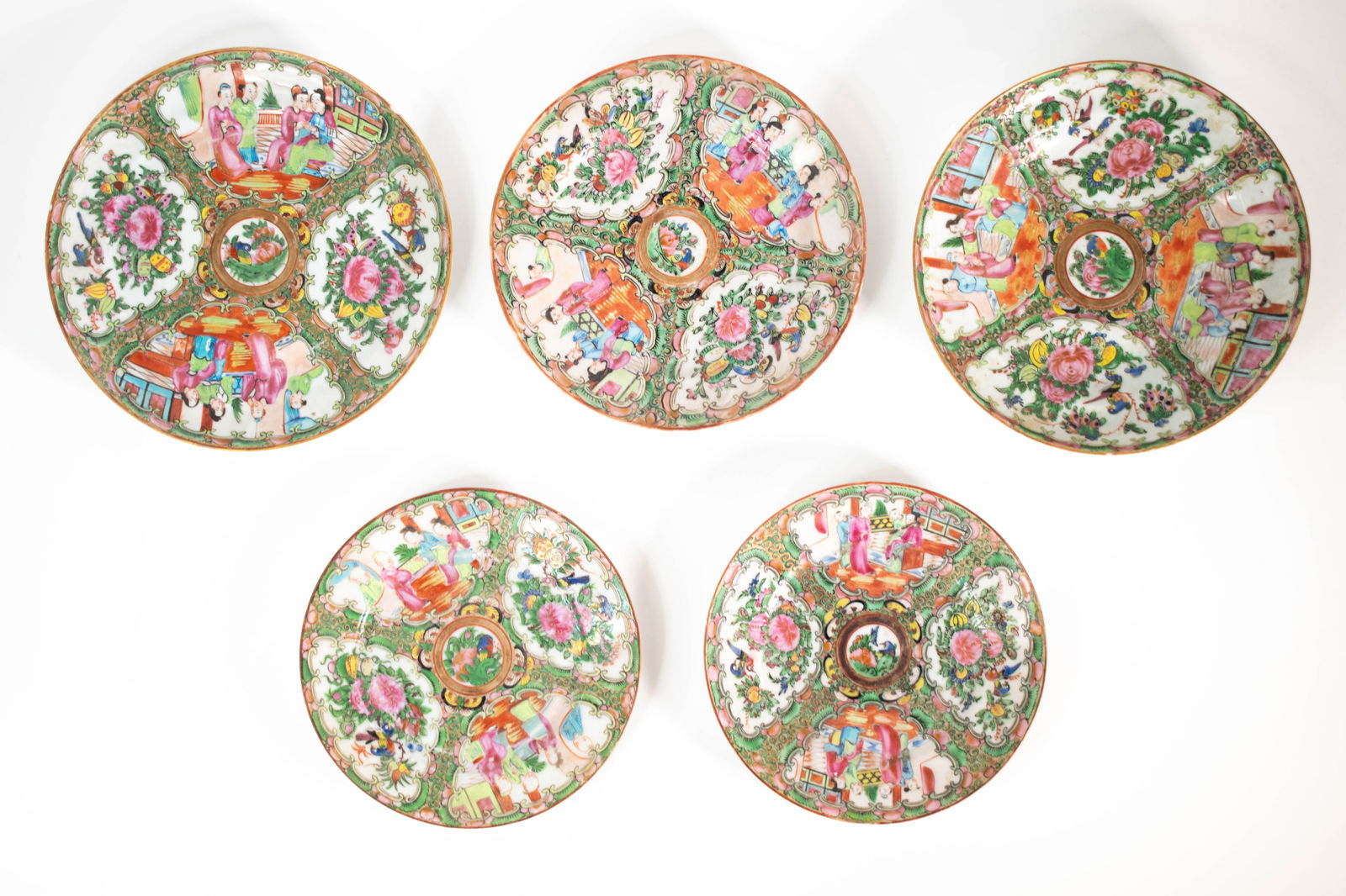 Chinese Rose Medallion Plates (1 of 12)