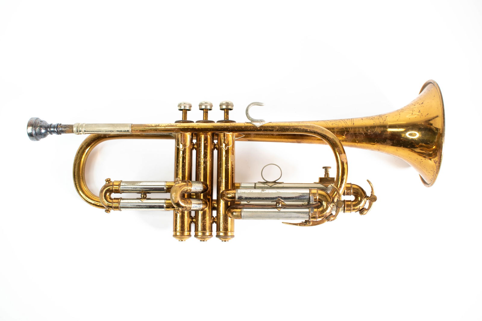 Martin High Brass & Silver Plated Trumpet (1 of 10)