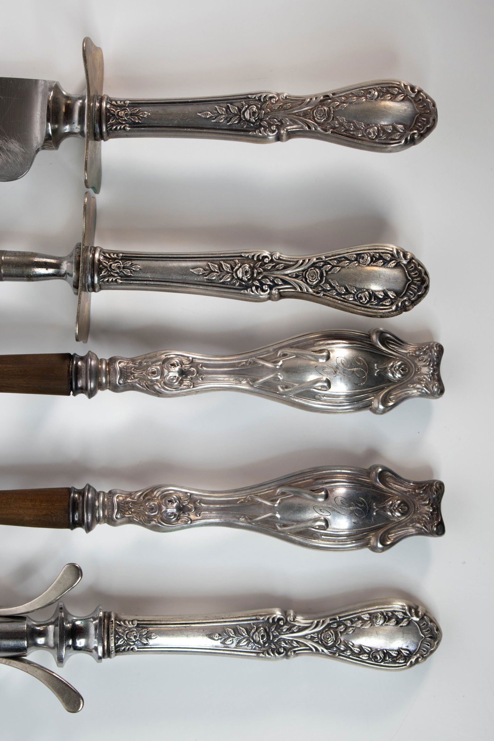 Sterling Silver Handled Serving Utensils - 2