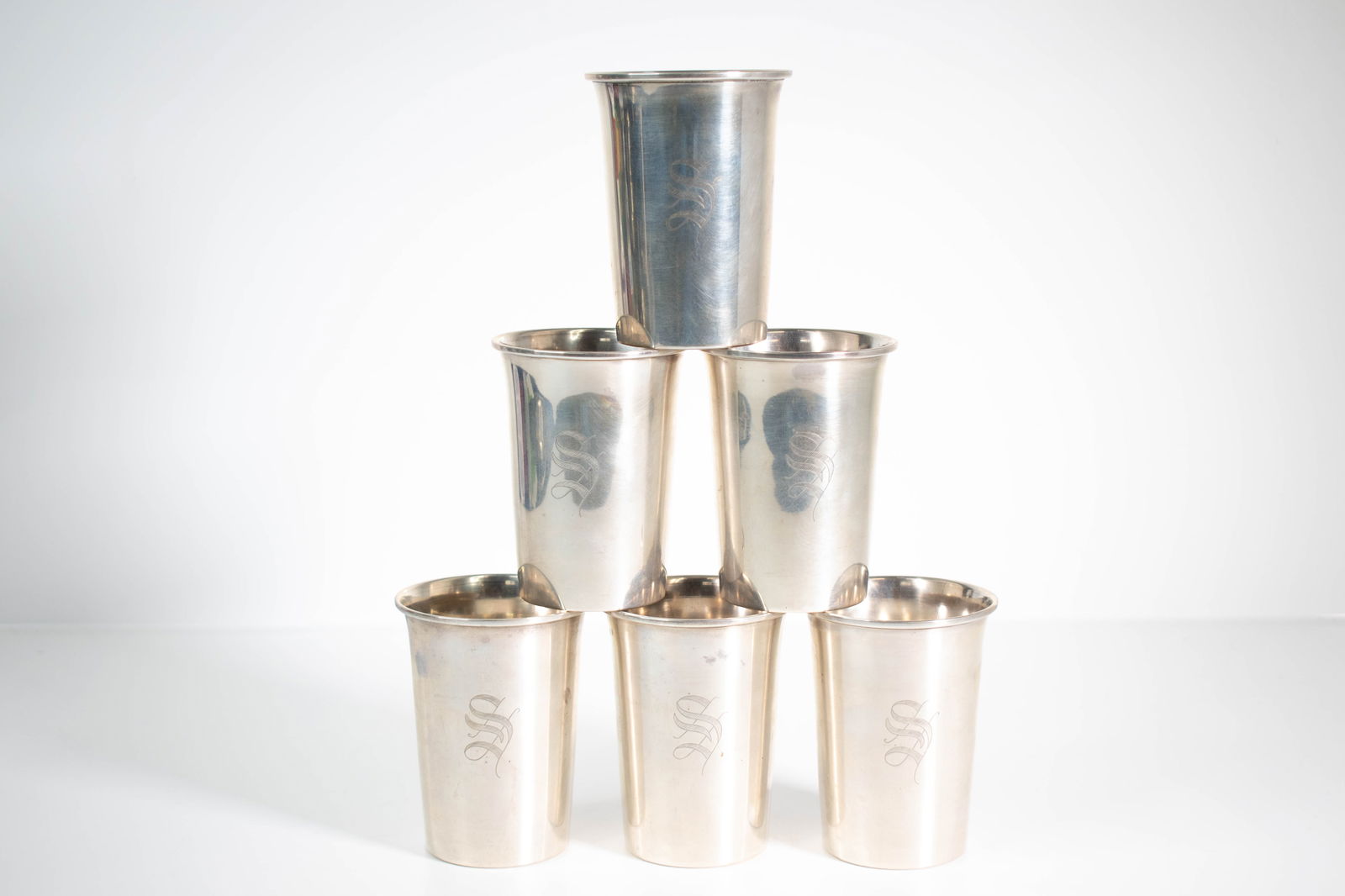 Sterling SIlver Kentucky Derby Julep Cups: ****We Offer In-House Shipping*** Approximately 5"H 17.6 ozt approx.