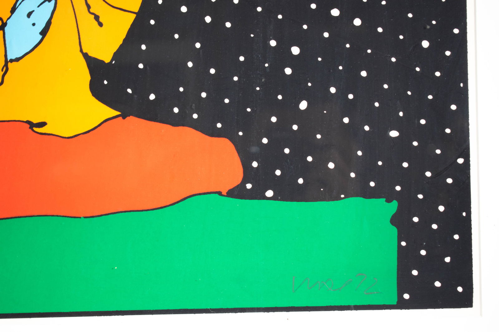 Peter Max Satchicanada DP Pencil Signed & Dated 72 - 3