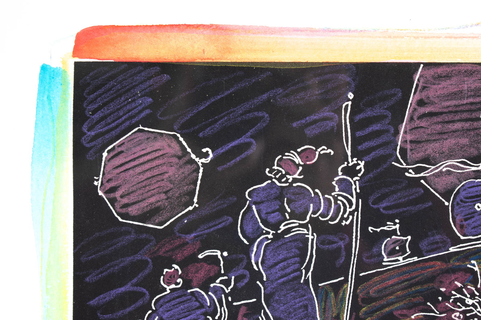 Peter Max Etching 'Dream Seven' Signed Dated 2000 - 5