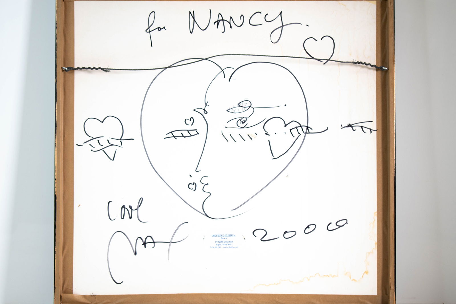 Peter Max Etching 'Dream Seven' Signed Dated 2000 - 8