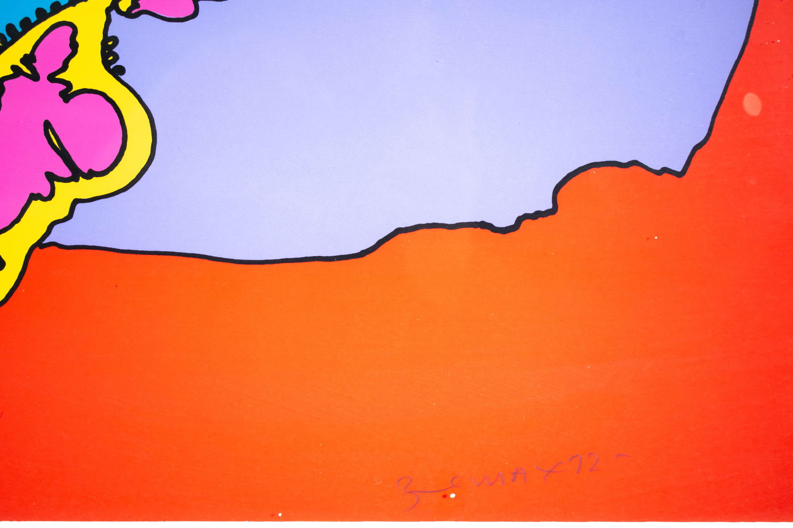 Peter Max Etching 'Remembering The Flight' 1972 - 3