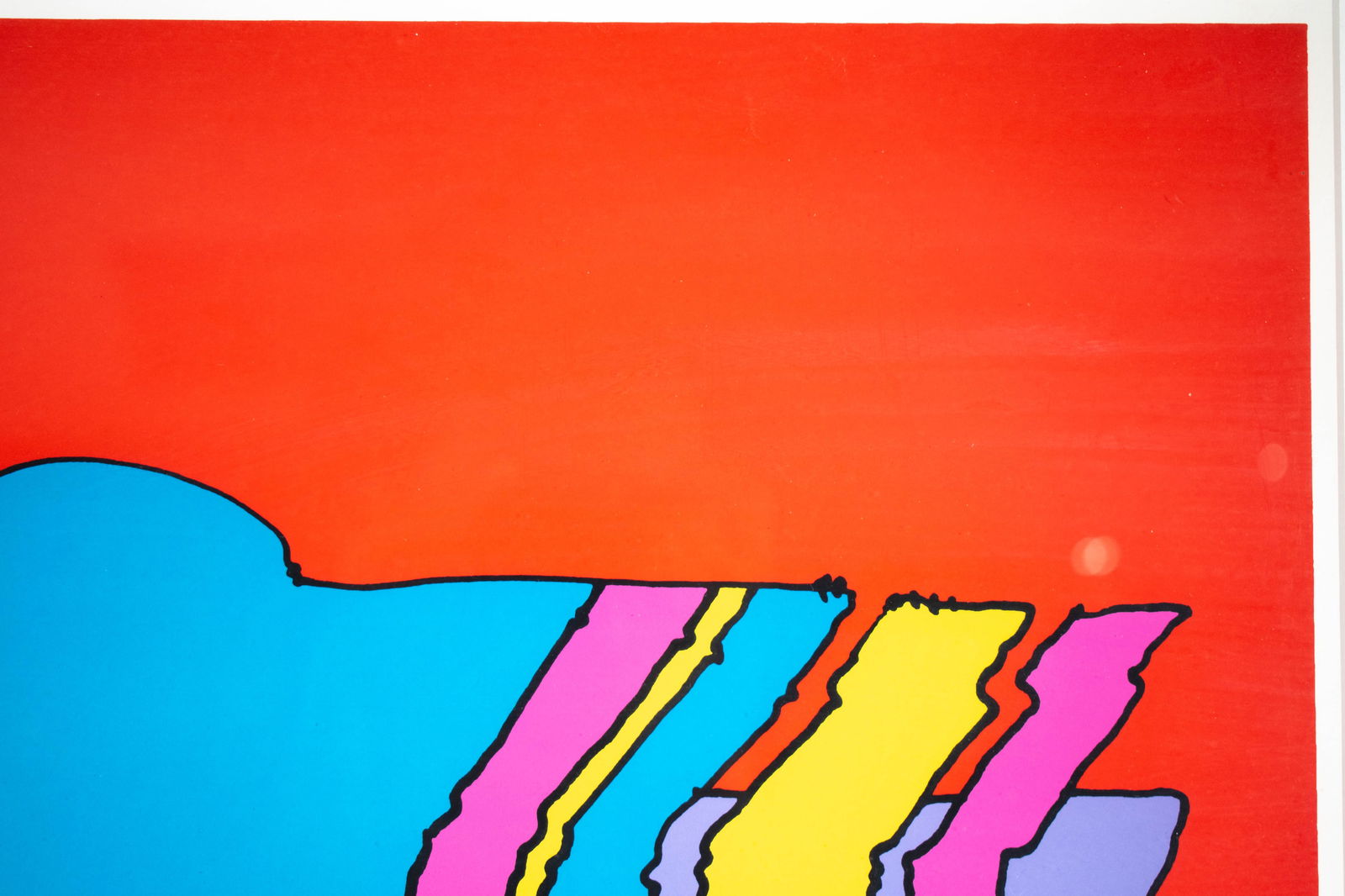 Peter Max Etching 'Remembering The Flight' 1972 - 4