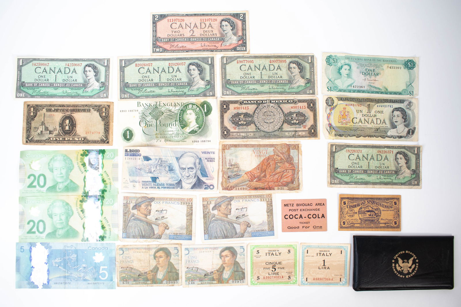 Canadian Currency Collection: All for one money. ****We Offer In-House Shipping***