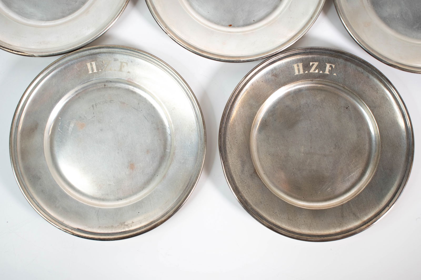 Sterling Silver Plates - 4