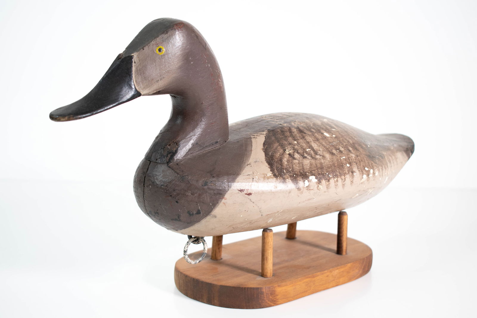 Early Canvasback Duck Decoy: A nice decoy, circa 1930-1940 retaining it's original finishLength 16" ****We Offer In-House Shipping***