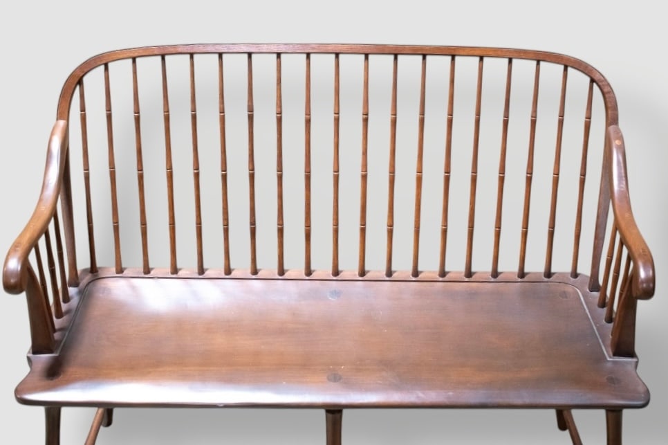 R. Hofer Benchmade Windsor Settee - 2