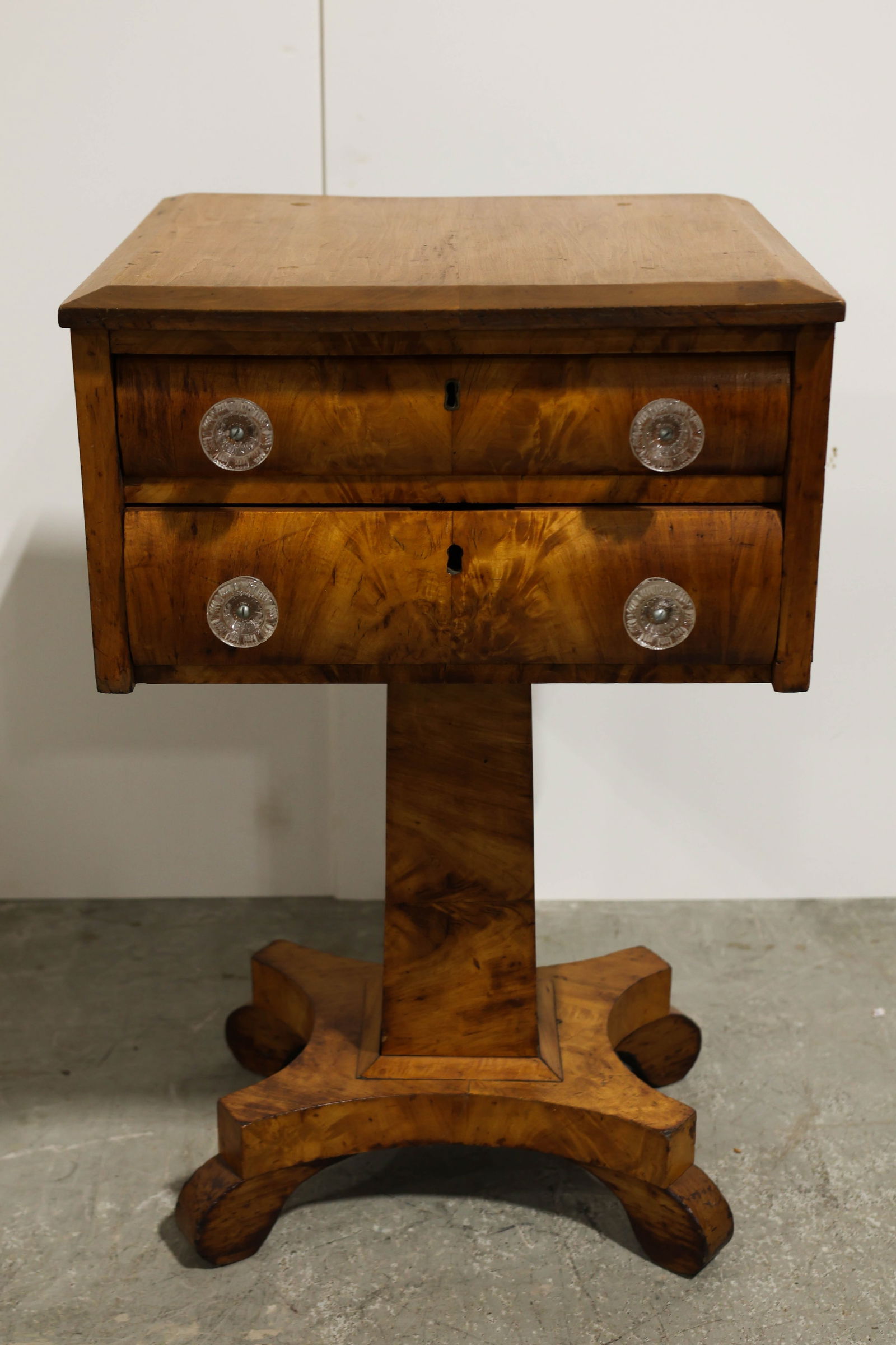 Antique Empire Work Table - 2