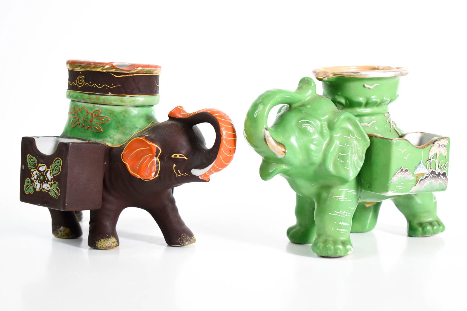 Japanese Satsuma Porcelain: Height 5" ****We Offer In-House Shipping***