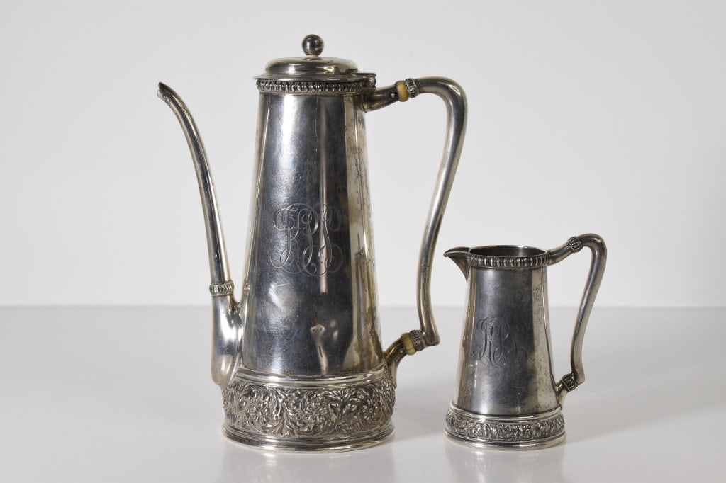 Tiffany & Co Sterling Tea Service: All pieces marked Tiffany & Co. ****We Offer In-House Shipping*** 628 grams