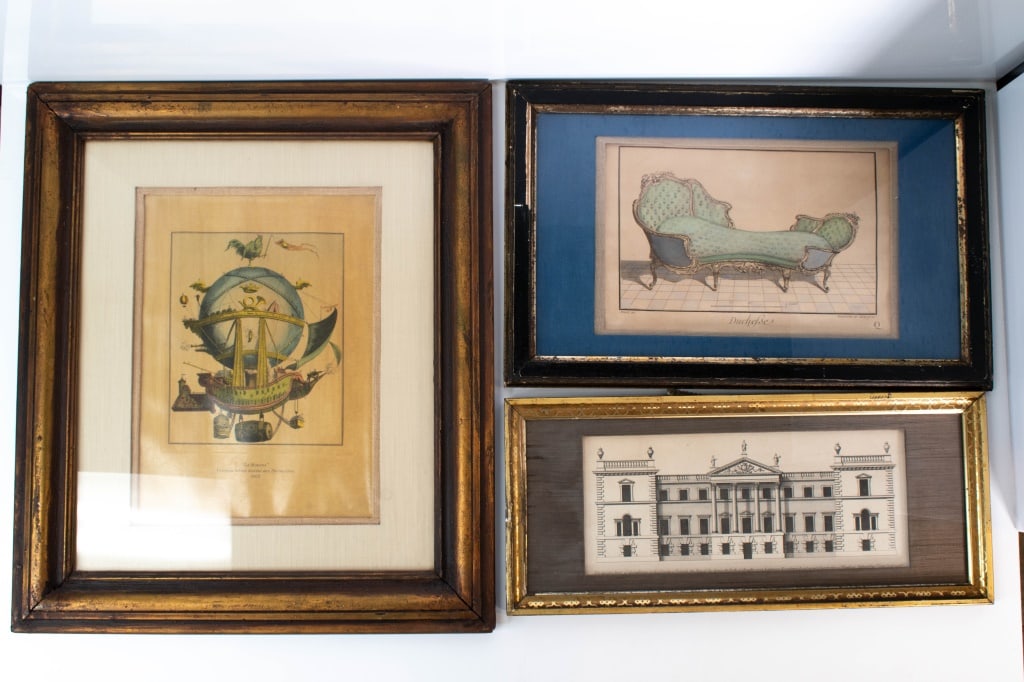 Old Etchings and Lithographs (1 of 7)