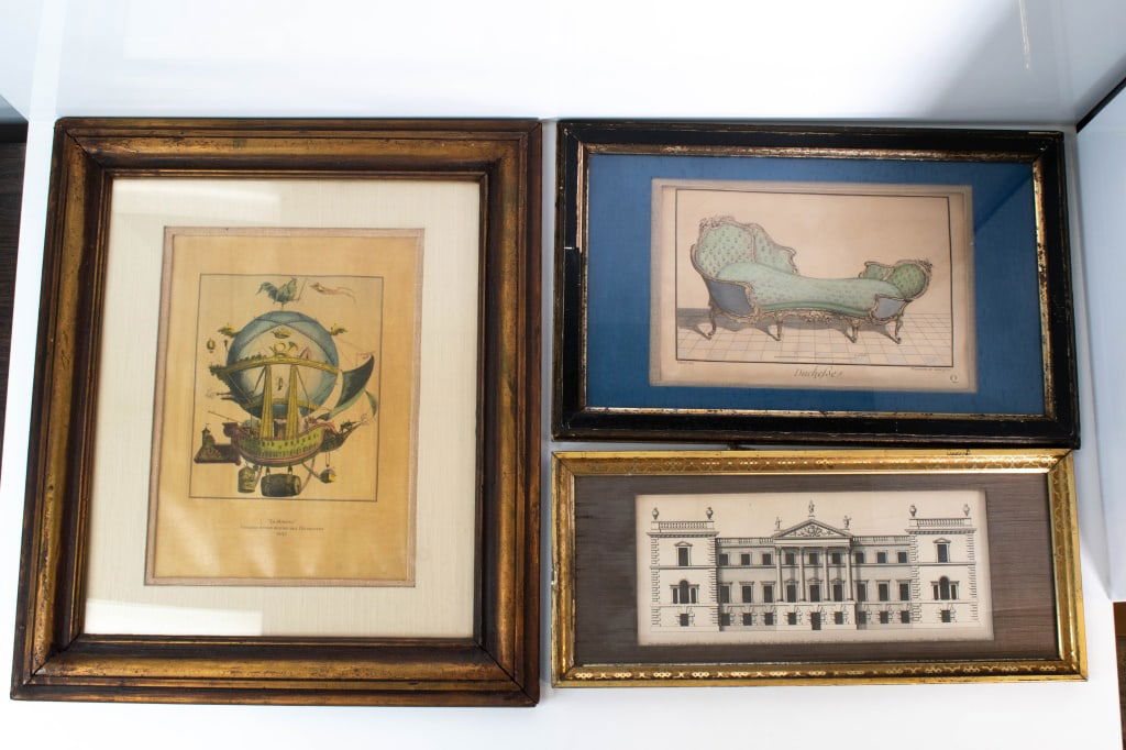 Old Etchings and Lithographs - 2