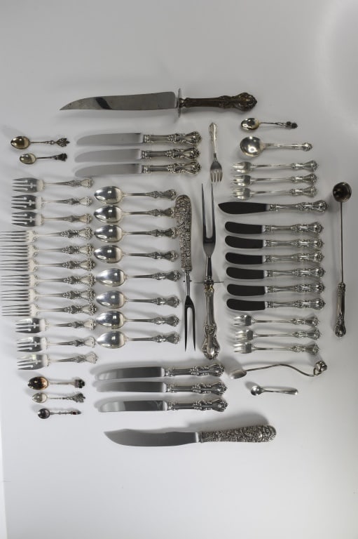 Sterling Silver Flatware Service (1 of 10)