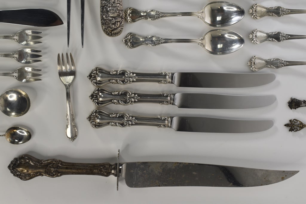 Sterling Silver Flatware Service - 4