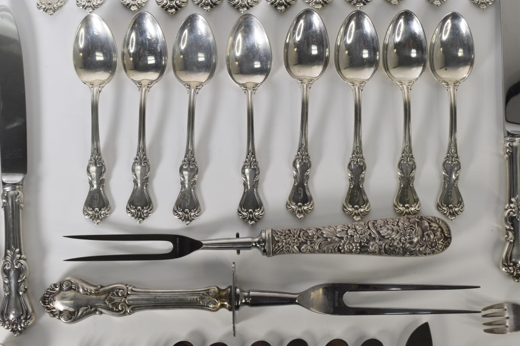 Sterling Silver Flatware Service - 5