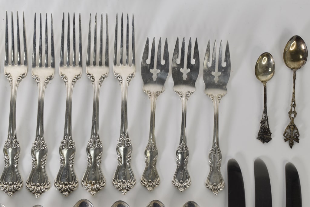 Sterling Silver Flatware Service - 7