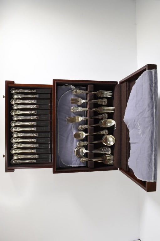 Sterling Silver Flatware Service (1 of 11)