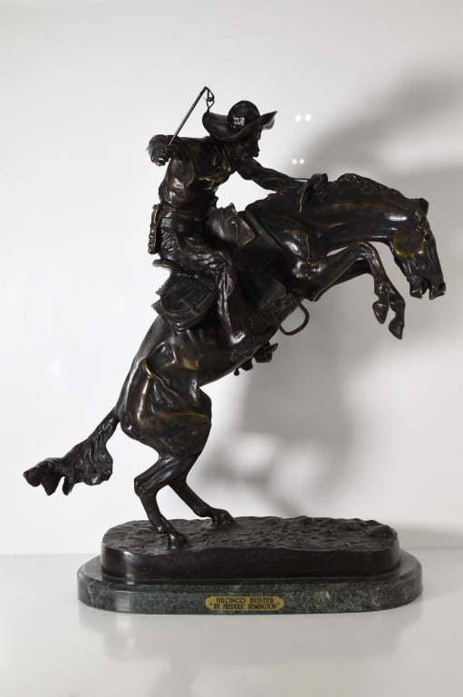 Bronze "Bronco Buster" (1 of 10)