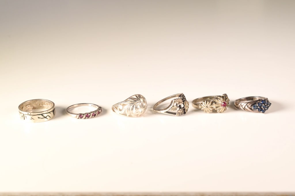 Silver Rings - 6