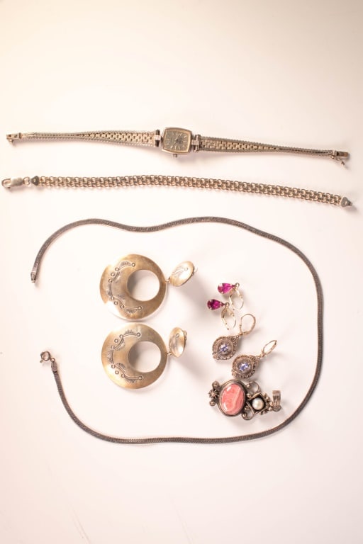 Sterling Silver Jewelry Collection (1 of 19)