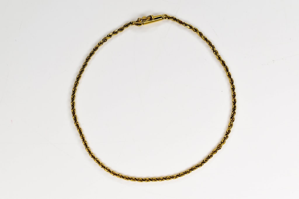 14K Gold Bracelet 8" 2.4 Grams (1 of 4)