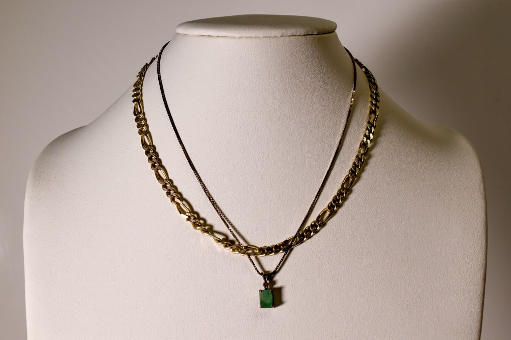 Sterling Silver Necklaces & pendant 18" (1 of 8)