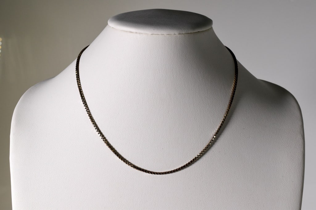 Sterling Silver Necklace 18" 7.3 Grams (1 of 4)
