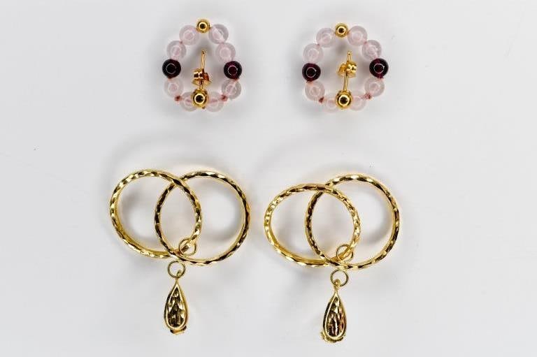 14K Gold Earrings 4.6 Grams (1 of 12)