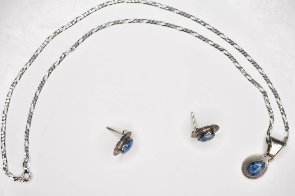 Carol Felley Sterling Sodalite Jewelry (1 of 4)
