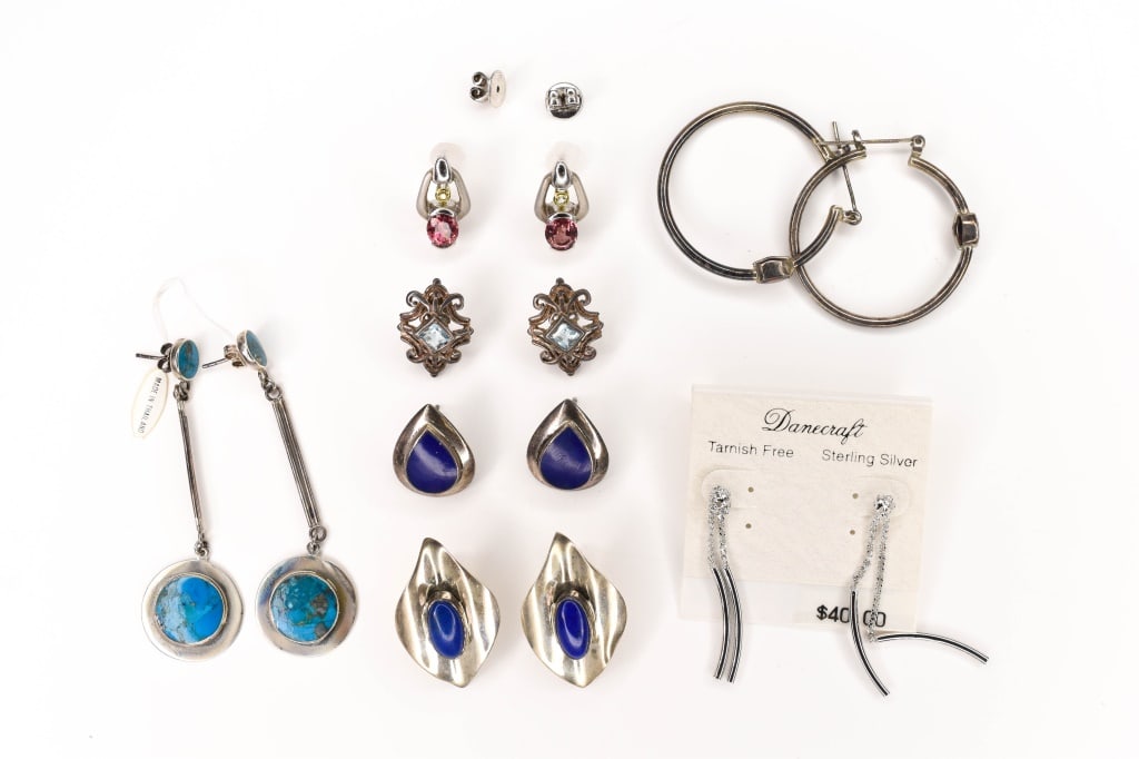 Sterling Silver Earrings (1 of 5)