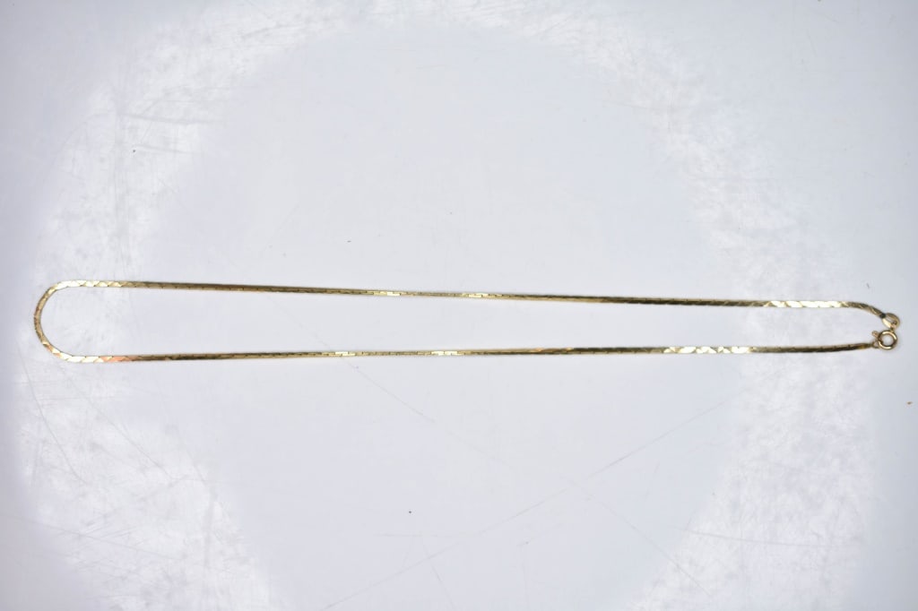 14K Gold Necklace 19" 9 Grams (1 of 3)