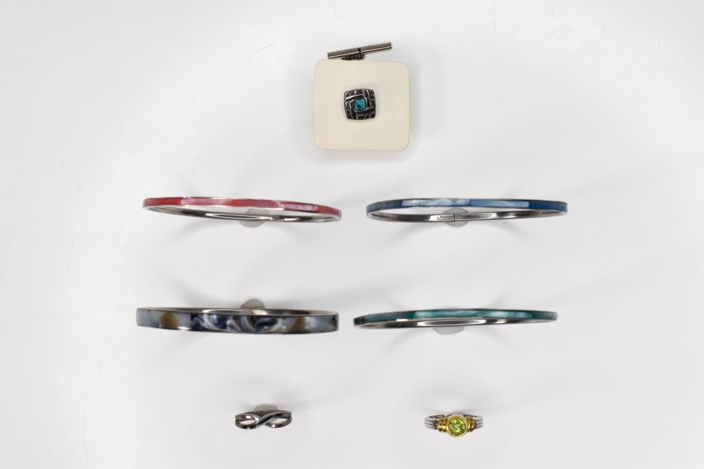 Bracelets, Ring & Pin (Some Sterling) (1 of 6)