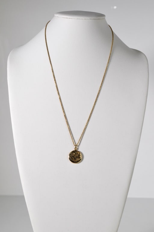 14K Gold Michael Anthony Rope Chain & a 14K Locket (1 of 5)