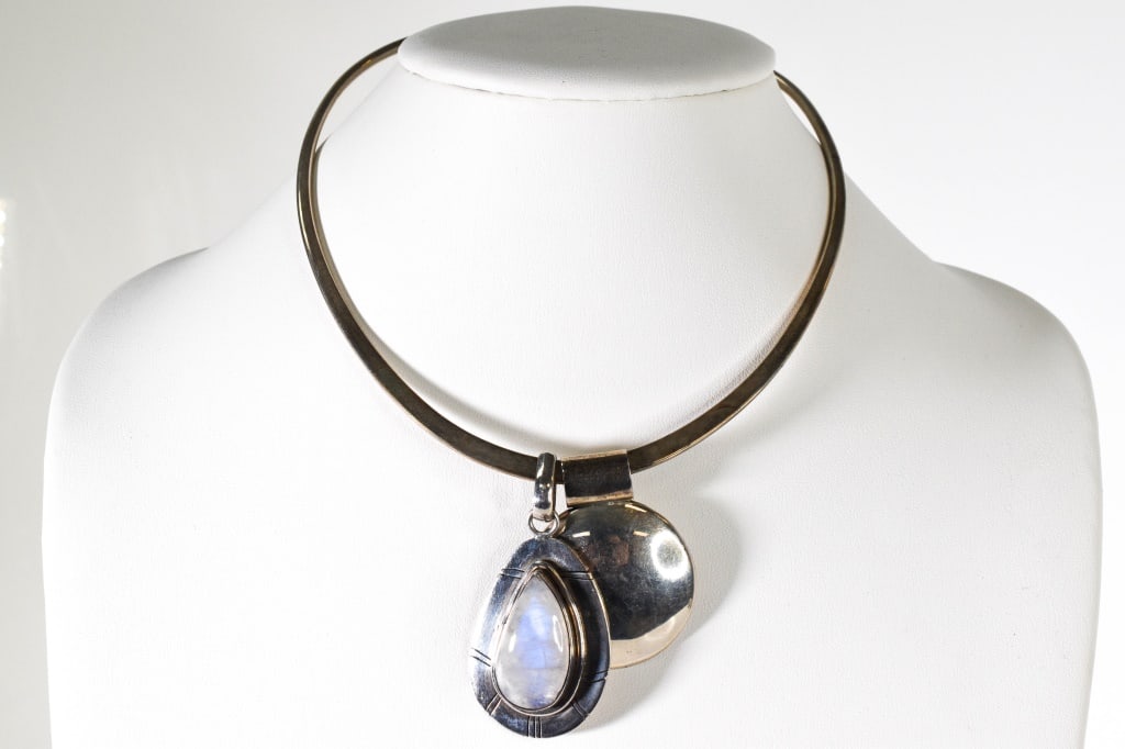 Sterling Necklace and Pendants (1 of 2)