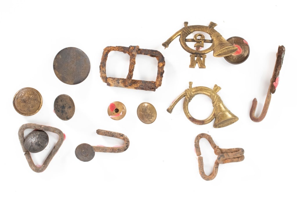 Excavated Artifacts from the American Civil War (1 of 4)