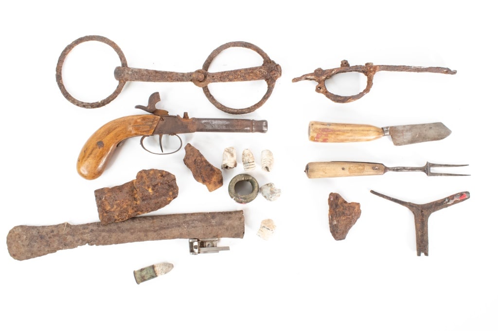Antique Tools and oxidized Iron Objects (1 of 8)
