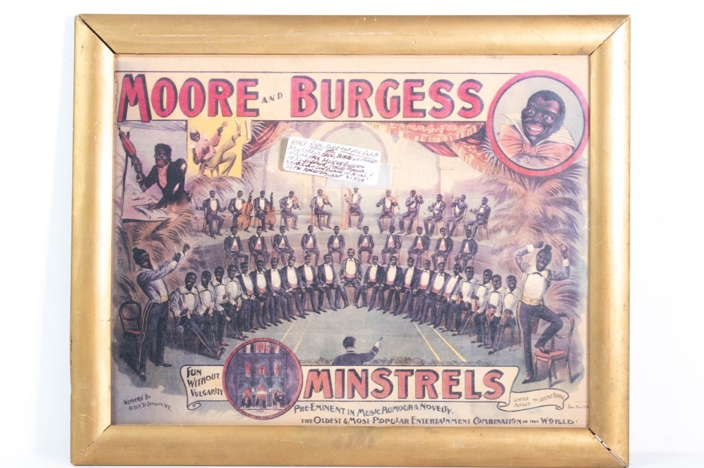 Poster for The Moore and Burgess Minstrels 1870 (1 of 7)