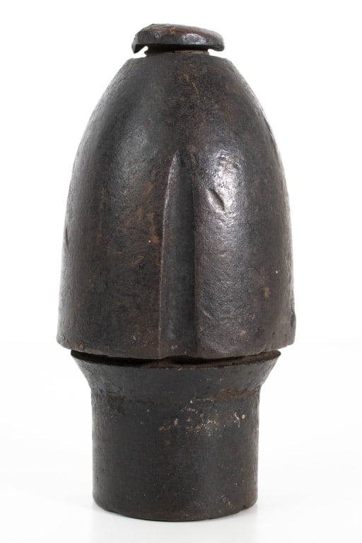Civil War-Era Schenkl Artillery Shell: Civil War-era Schenkl artillery shell Height 6" Weight 4 pounds Provenance: Acquired from a single owner private estate collection originating in Gettysburg, Pennsylvania. The collection was carefully