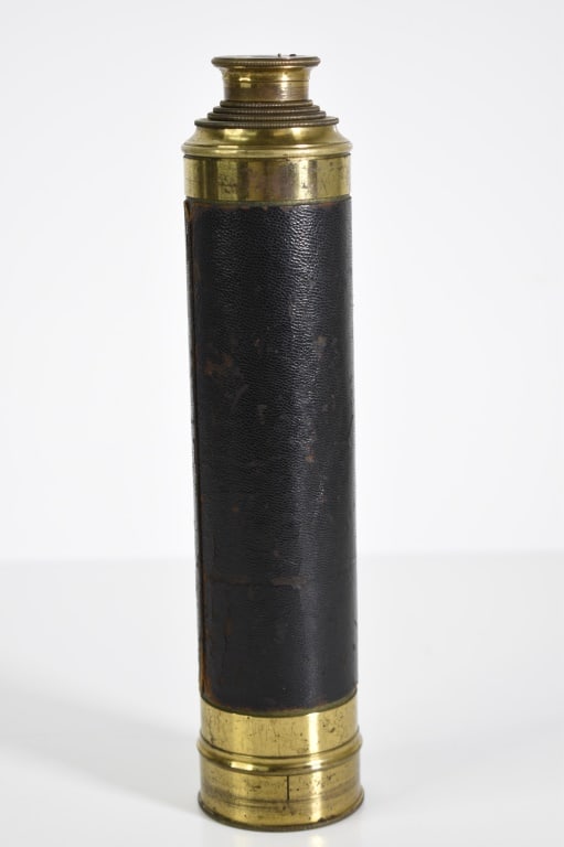 Brass & Leather Telescope (Four Sections) 36" (1 of 8)