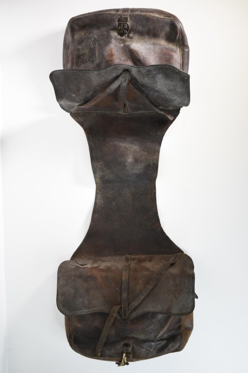 Antique Civil War Era Leather Saddle Bags (1 of 12)