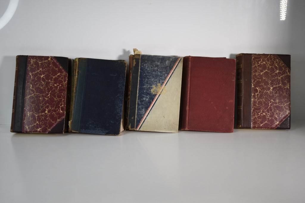 Civil War Gettysburg Commission Works (Books): Few have damage on the spines. Good for reference. Provenance: Acquired from a single owner private estate collection originating in Gettysburg, Pennsylvania. The collection was carefully stored in Sl