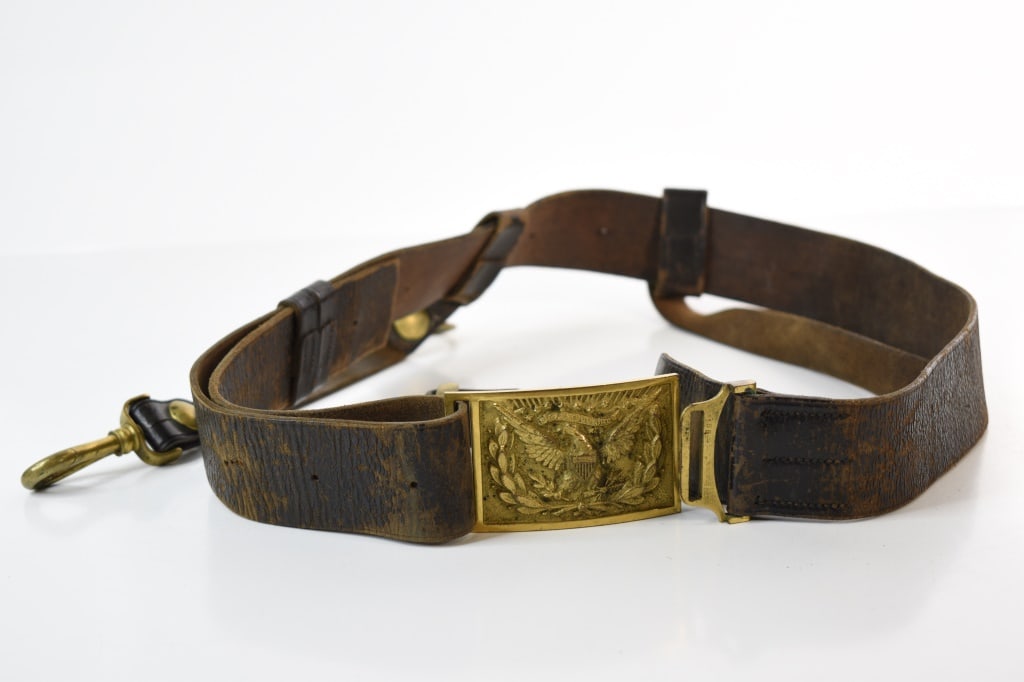 1874 Pattern US Army Officers Brass Belt Buckle (1 of 4)