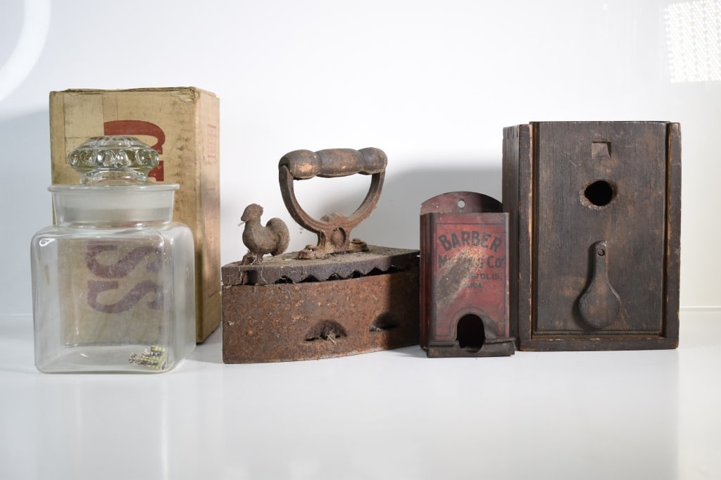 Sad Iron, Chalk Box, Match Safe & Others (1 of 8)
