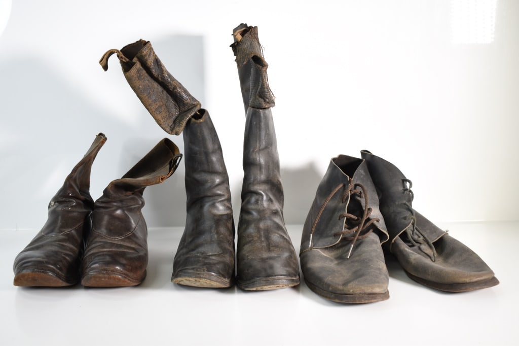 Antique Leather Boots 1800s (1 of 8)
