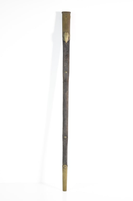 Leather Triblade Bayonet Scabbard (1 of 9)